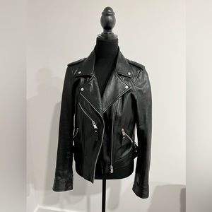 Women’s Zara Genuine Leather Moto Jacket